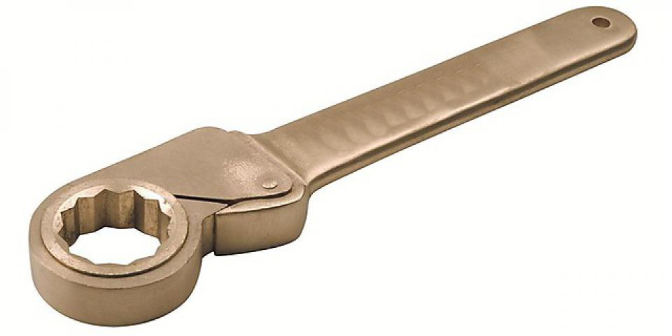 картинка Ключ искробезопасный накидной трещоточный 12-тигранный ENDRES 0137412C — Gedore-tools.ru