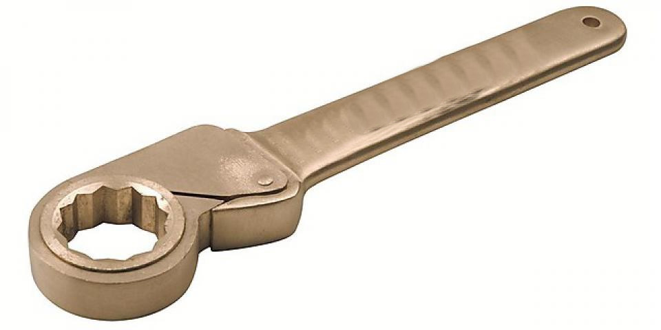 картинка Ключ искробезопасный накидной трещоточный 12-тигранный ENDRES 0137411C — Gedore-tools.ru