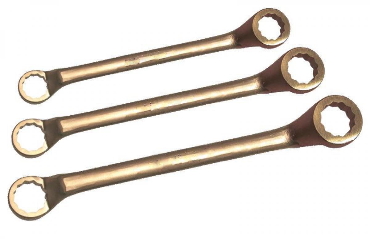 картинка Ключ искробезопасный накидной двухсторонний коленчатый DIN 838 ENDRES 0111417S — Gedore-tools.ru