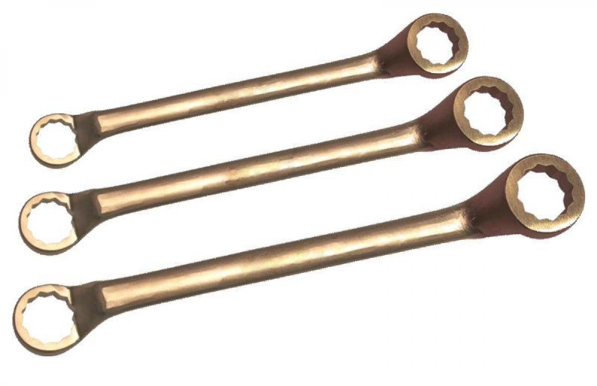 картинка Ключ искробезопасный накидной двухсторонний коленчатый DIN 838 ENDRES 0112729S — Gedore-tools.ru