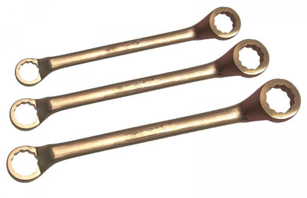 картинка Ключ искробезопасный накидной двухсторонний коленчатый DIN 838 ENDRES 0111617S — Gedore-tools.ru