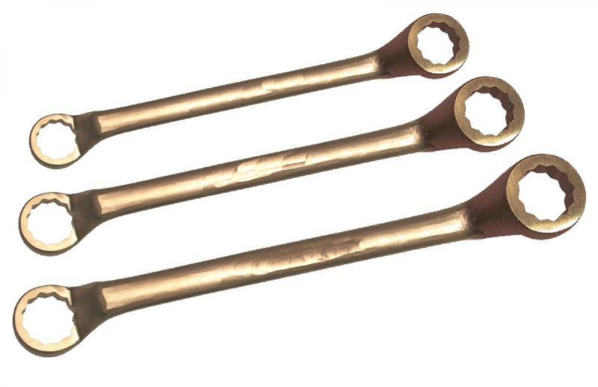 картинка Ключ искробезопасный накидной двухсторонний коленчатый DIN 838 ENDRES 0112426S — Gedore-tools.ru