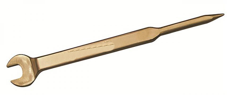 картинка Ключ искробезопасный рожковый коликовый монтажный изогнутый ENDRES 0137375S — Gedore-tools.ru