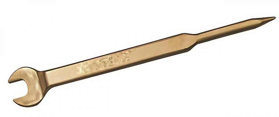 картинка Ключ искробезопасный рожковый коликовый монтажный изогнутый ENDRES 0137379S — Gedore-tools.ru