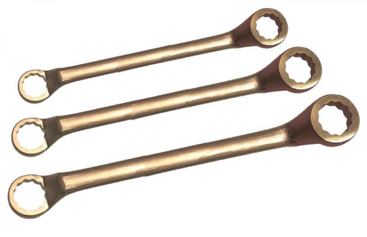 картинка Ключ искробезопасный накидной двухсторонний коленчатый DIN 838 ENDRES 0115060S — Gedore-tools.ru