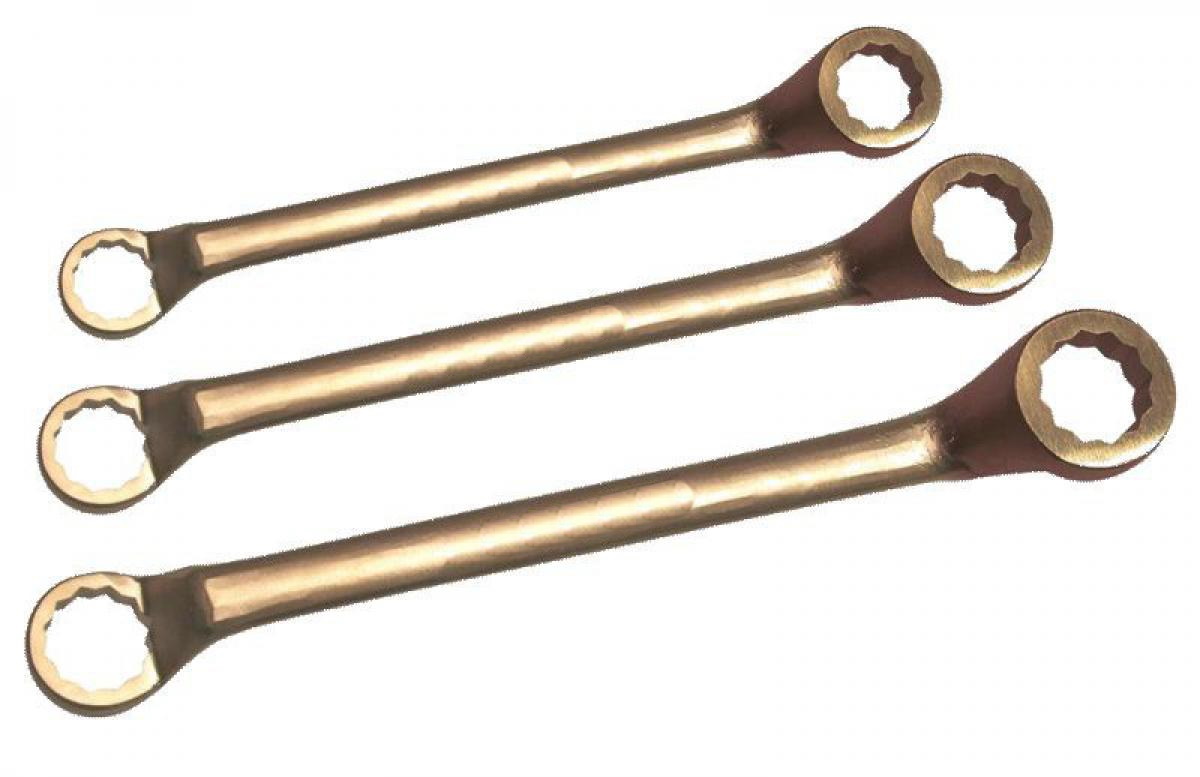 картинка Ключ искробезопасный накидной двухсторонний коленчатый DIN 838 ENDRES 0111719S — Gedore-tools.ru