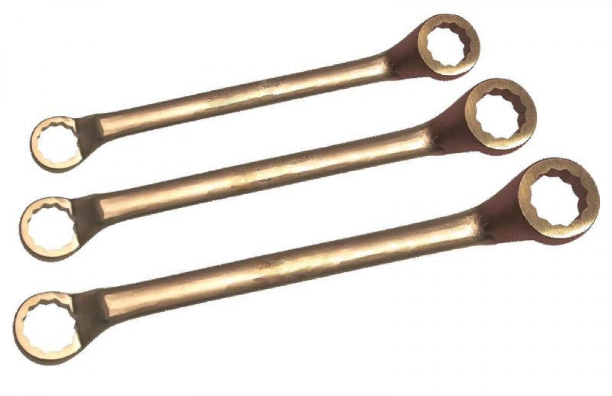 картинка Ключ искробезопасный накидной двухсторонний коленчатый DIN 838 ENDRES 0112732S — Gedore-tools.ru